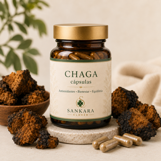 Chaga en Cápsulas | Antioxidantes, Bienestar y Equilibrio
