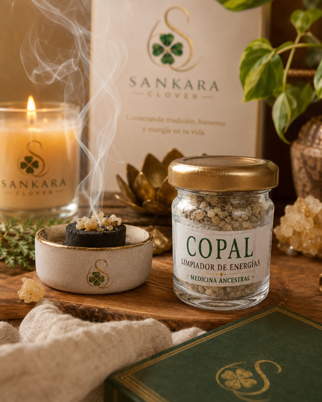 Copal natural – Resina aromática ancestral